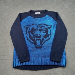 Chicago Bears Sweater Womens XL Blue NFL Football Touch Alyssa‎ Milano Knit